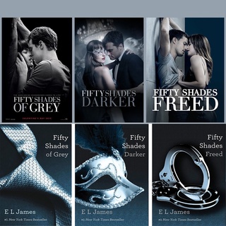 Fifty Shades 3-Movie Collection ฟิฟตี้เชดส์ ครบ 3 ภาค dvd หนังราคาถูก  พากย์ไทย/อังกฤษ/มีซับไทย มีเก็บปลายทาง