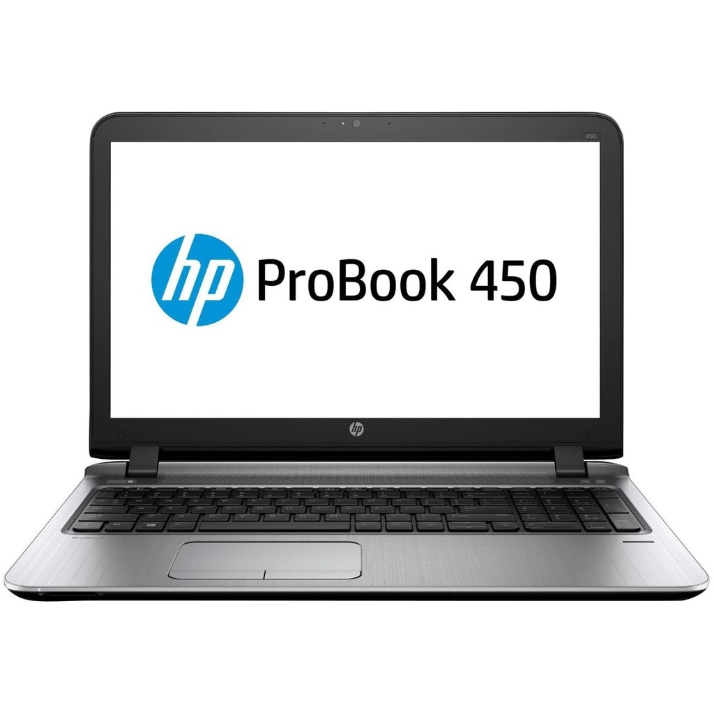 โน๊ตบุ๊ค มือสองสภาพดี NOTEBOOK HP Probook 450 G3 CPU core i3 Gen6 Ram8 SSD128 GB