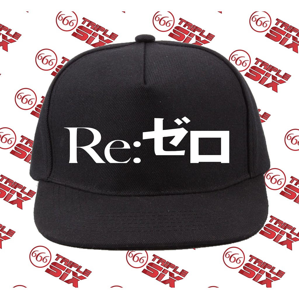 หมวก Snapback ผ้าฝ้ายอนิเมะ Re:zero Rezero Re Zero
