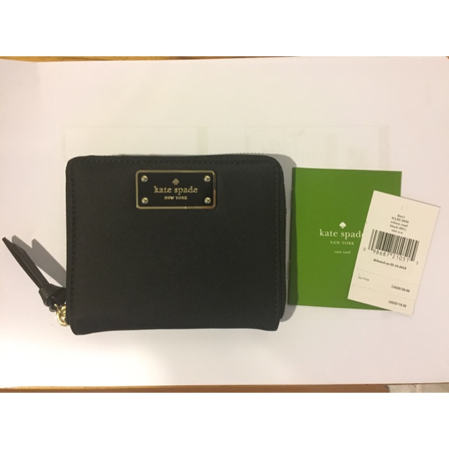 Kate Spade folded zip wallet