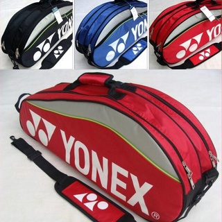 กระเป๋าแบดมินตัน Yonex 9332 แบบซิปคู่ พร้อมช่องใส่รองเท้า