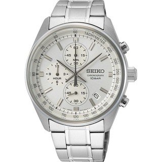 นาฬิกาข้อมือผู้ชาย Seiko  Chronograph  SSB375P1 Stainless Steel Mens Quartz Watch