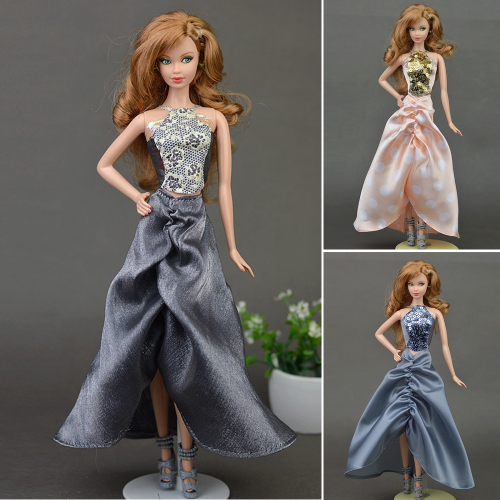 barbie doll evening gowns