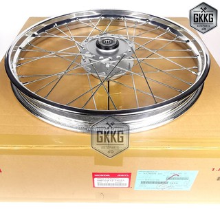 ชุดล้อหน้า (ดิสเบรค) แท้ศูนย์ HONDA CZ-i WAVE110i (2009-2020) W125i (2012-2020) (ปลาวาฬ) รหัส 44650-KYZ-T40ZA