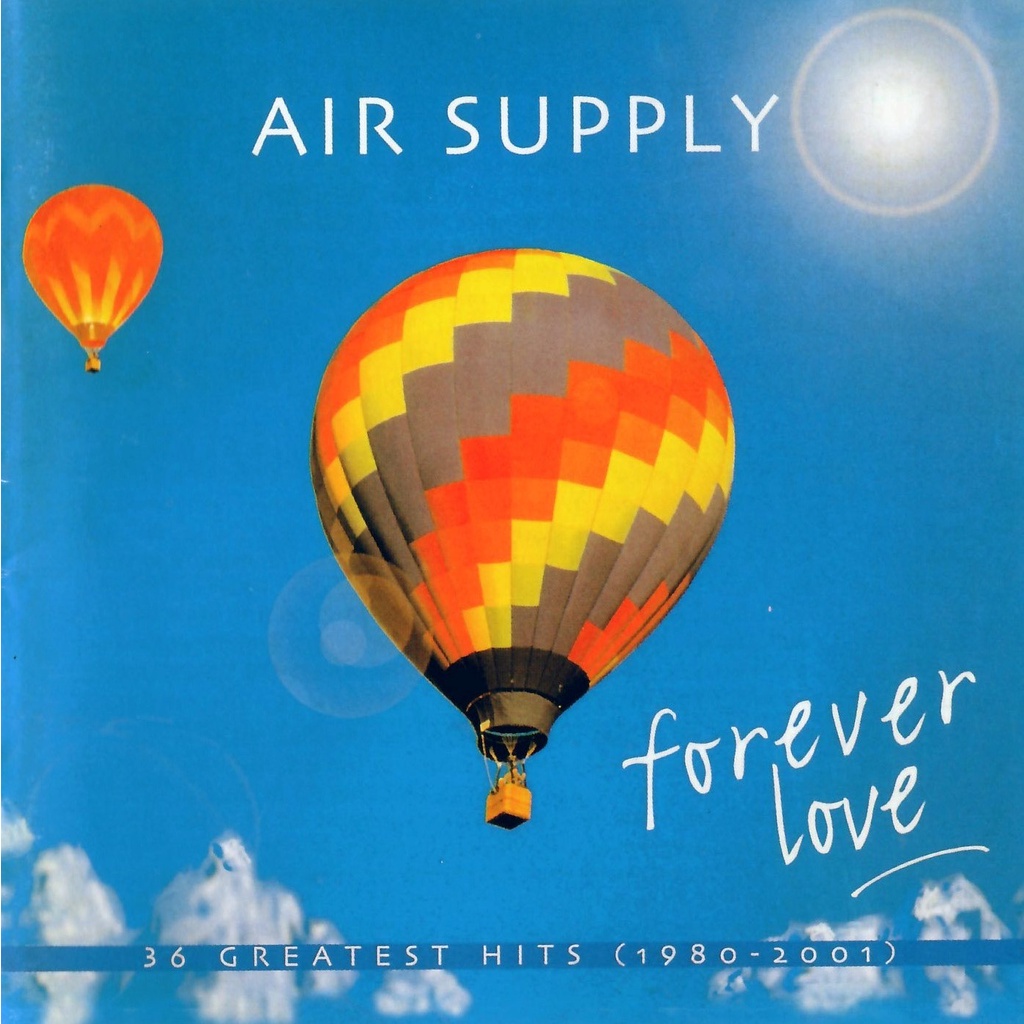 CD Audio คุณภาพสูง เพลงสากล Air Supply - Forever Love (36 Greatest Hits 1980-2001) (ทำจากไฟล์ FLAC คุณภาพเท่าต้นฉบับ)