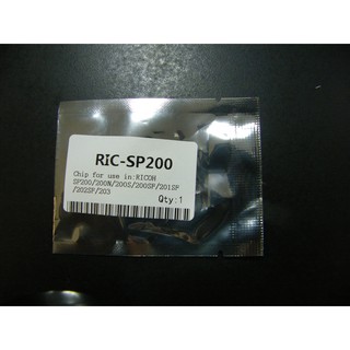 RIC-SP200 CHIP TONER CARTRIDGE FOR RICOH SP200/201/202/203/204/210/211/212/213/214/220 2.6K