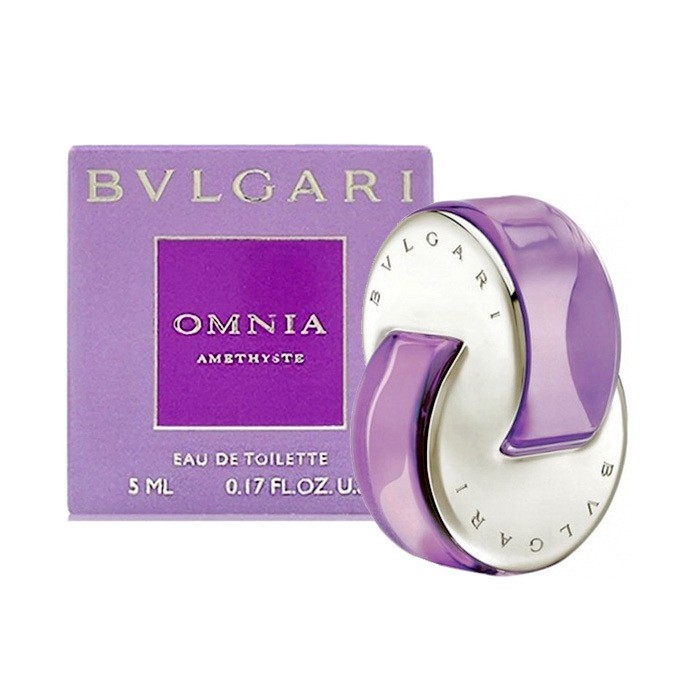 BVLGARI Omnia Amethyste EDT 5ml (In Box) | Shopee Thailand