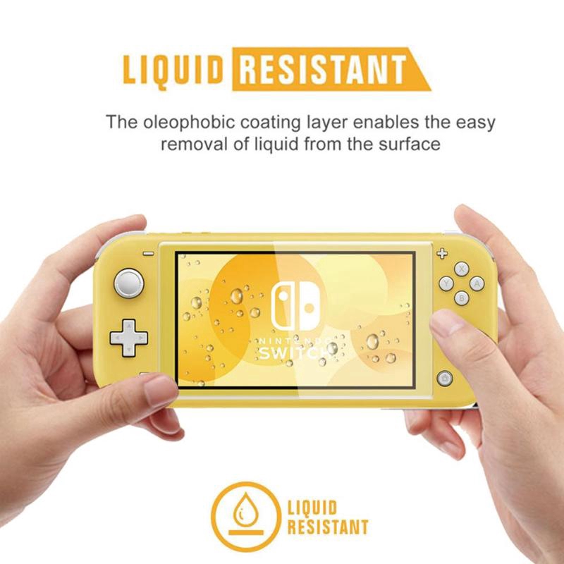 กระจกนิรภัยกันรอยหน้าจอสำหรับ Nintendo Switch LITE 2 ชิ้น