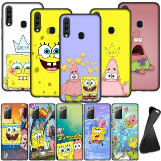 เคสโทรศัพท์ซิลิโคน TPU แบบนิ่ม ลายการ์ตูนสพันจ์บ็อบ SquarePants สําหรับ Xiaomi Redmi Note 9S 9 9C 9A Note9 Note9S