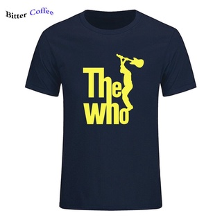 เสื้อยืดผ้าฝ้ายพิมพ์ลาย ใหม่ เสื้อยืดลําลอง แขนสั้น พิมพ์ลายวง The Who สไตล์วินเทจ สําหรับผู้ชาย 2022