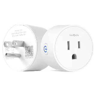 IWACHI Smart Socket สมาร์ทปลั๊กไฟ 1100W ปลั๊กไฟ wifi การควบคุมระยะไกล สั่งงานด้วยเสียง