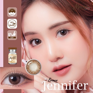 คอนแทคเลนส์ยี่ห้อ Mayalens รุ่น Jennifer Brown (สีนำตาล)