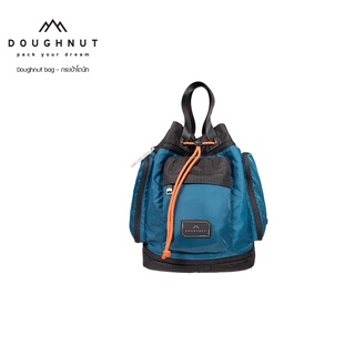 DOUGHNUT BAG : PYRAMID GAMESCAPE SERIES : ฺ DARK TEAL  (กระเป๋าเป้โดนัท น้ำหนักเบา สามารถกันน้ำได้) กระเป๋าโดนัท กระเป๋าถือ กระเป๋าผู้หญิง กระเป๋า กระเป๋าเดินทาง (รหัสสินค้า 09347)