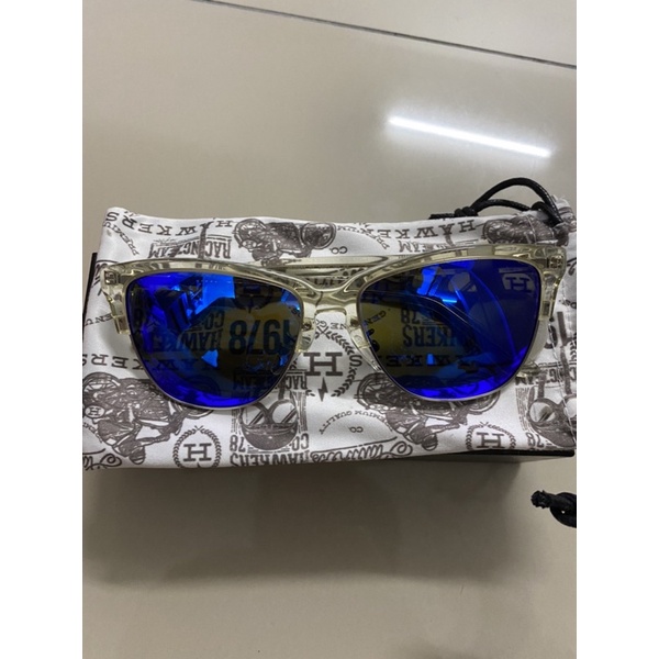 CLERANCE OLDSTOCK ️ ️HAWKERS แว่นกันแดด Classic Clear Blue