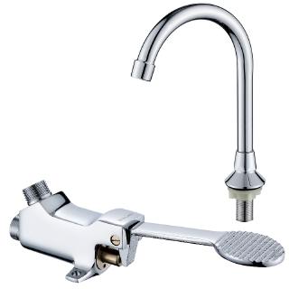 Baijin Pedal faucet Switch ก๊อกน้ำแบบเหยียบ(เฉพาะตัววาล์วเท้าเหยียบ) ทองเหลืองคุณภาพดี