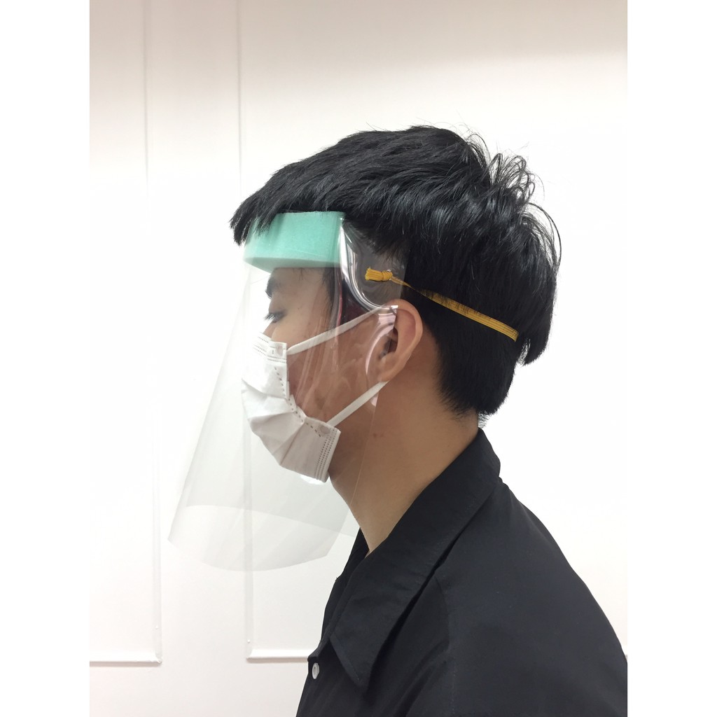 หน้ากากเฟสชิลด์ Face Sheild ป้องกันเชื้อโรค หน้ากากใส ป้องกันใบหน้า แว่นกันน้ำมันกระเด็น หน้ากากกันฝุ่น