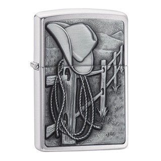 Zippo ไฟแช็กรุ่น 24879 Resting Cowboy  ของแท้ รับประกันตลอดชีวิต นำเข้าและจำหน่ายโดยตัวแทนจำหน่าย