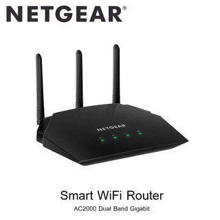 NETGEAR (R6850) เราเตอร์ Dual-Band AC2000 ประกันศูนย์ไทย