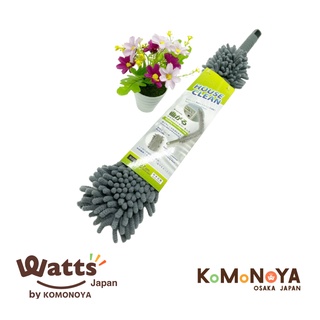 Komonoya ม็อบปัดฝุ่นไมโครไฟเบอร์ สีเทา