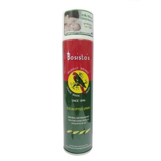 นกแก้ว ยูคาลิปตัส สเปรย์ 300 ML BOSISTOS EUCALYPTUS SPRAY PARROT BRAND