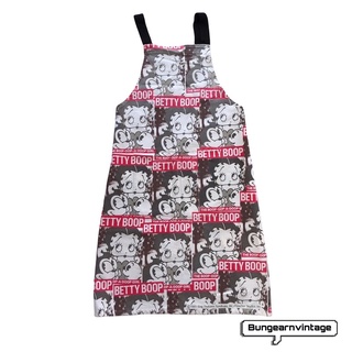 Betty boop Apron ผ้ากันเปื้อน เบ็ตตี้บู๊พวินเทจ ปีเก่า