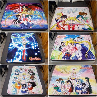 [พร้อมส่ง/6ลาย] ผ้าห่ม ลาย เซเลอร์มูน Sailor Moon นุ่มมากๆค่ะ