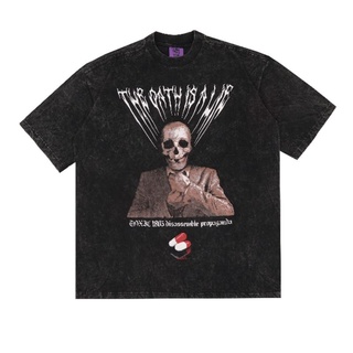 เสื้อยืดแขนสั้น ขนาดใหญ่ พิมพ์ลาย TOXIC1805 THE LIE OATH