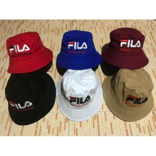 หมวกบัตเกต F I L Aงานแฟชั่น