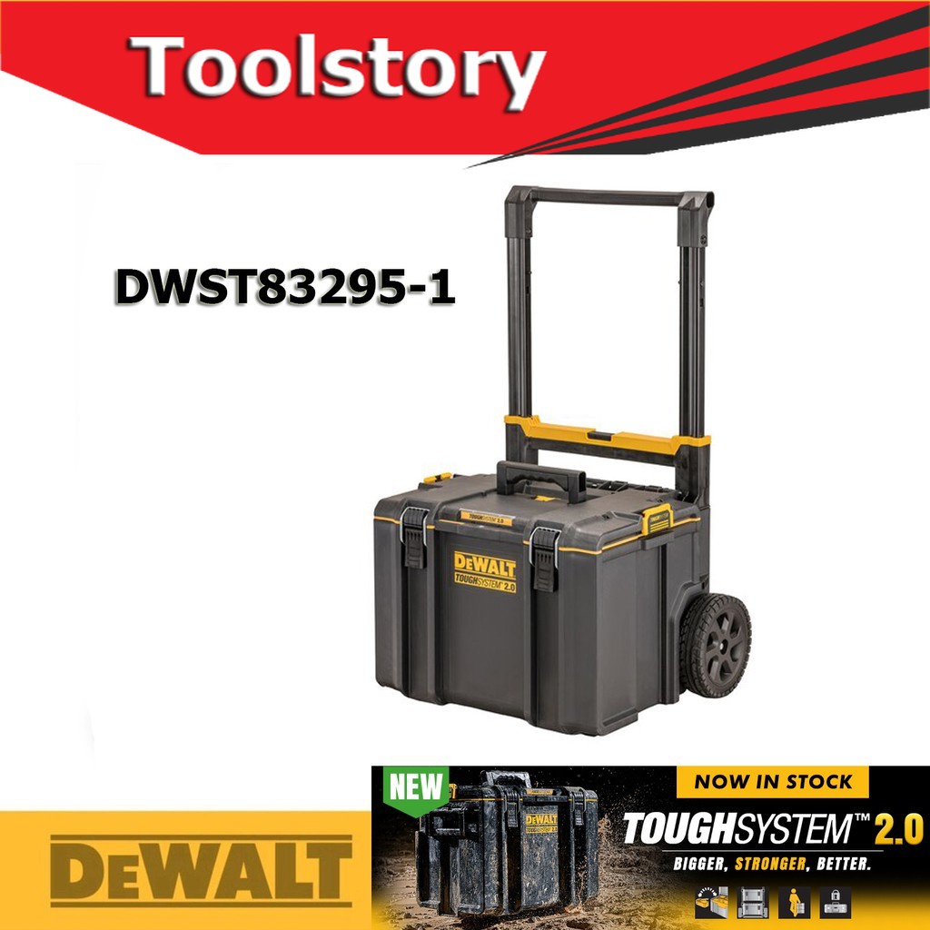DeWALT DWST83295-1 กล่องเครื่องมือ กล่องเก็บเครื่องมือ อเนกประสงค์ TOUGH SYSTEM 2.0