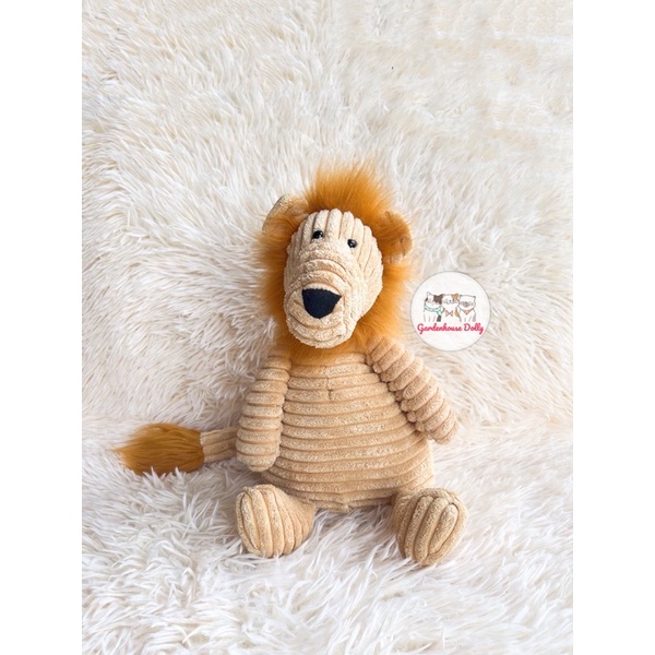 ตุ๊กตาสิงโตเจลลี่แคท Cordyroy Lion Jellycat Size 41 CM