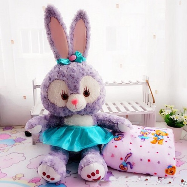 ตุ๊กตาผ้าห่ม กระต่ายสเตลล่าลู (Stella lou) แบบเต็มตัว