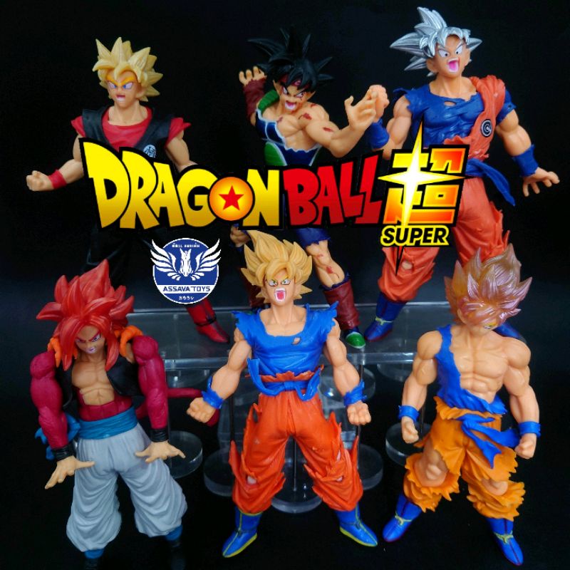 โมเดล Dragonball ดราก้อนบอล Set - E ชุด Bardock จำนวน 6 ตัว ขนาดใหญ่พิเศษ ตัวใหญ่มาก 16-20 Cm ราคาถูก พร้อมส่งทันที