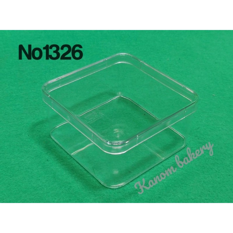 กล่องเค้กบ๊อกซ์กล่องขนมปังกล่องพลาสติกNo1326(12ชิ้น/แพค) ไฟ 🔥สินค้าพร้อมส่งupdate9มีค64🔥