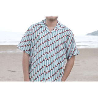 palette.qlo aloha shirt ผู้ชาย เสื้อฮาวาย