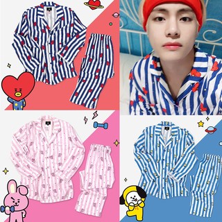ชุดนอน BTS bt21 สำหรับผู้หญิง
