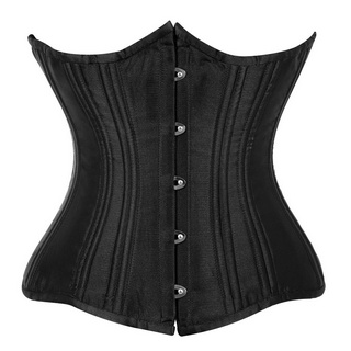 Corset  สายรัดเอว ชุดเข็มขัดรัดเอว คอร์เซ็ท ชนิดผ้าฝ้าย ผ้าซาติน เอวสูง สำหรับสตรี ขนาด 32 ซม.