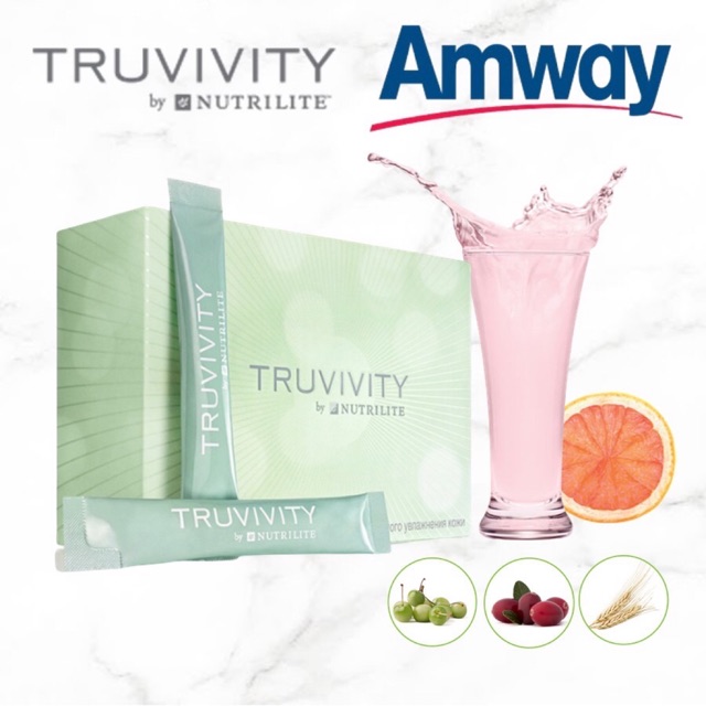 Truvivity ทรูวิวิทตี  by Amway อาหารเสริมสำหรับดูแลผิวให้ดูมีชีวิตชีวา อ่อนเยาว์อยู่เสมอ ของแท้💯% ผลิต2023