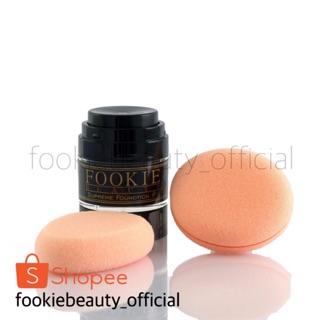 Fookie Beauty : เซ็ตฟองน้ำ+รองพื้น