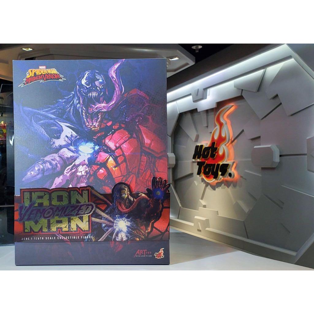 HOT TOYS 1/6 AC04 Marvel’s Spider-Man Maximum Venom Venomized Iron Man