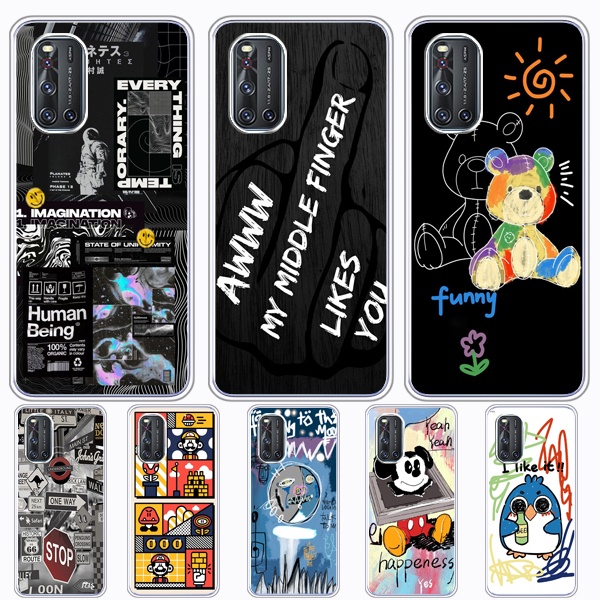 เคส VIVO v19 2020 y11 2019 s9 v20 v20SE ซิลิโคนใส เคสนิ่ม