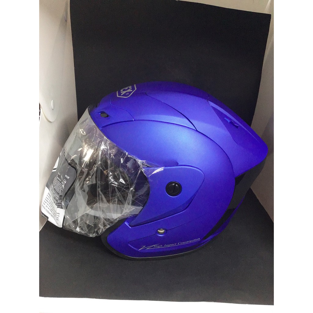 หมวกกันน๊อค index titan 3 ชิวหน้าสีปรอท