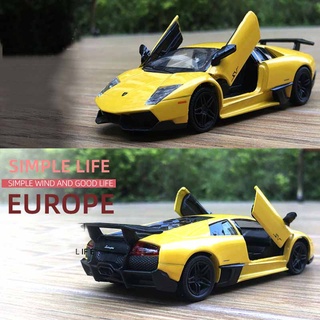 โมเดลรถยนต์ สเกล 1:36 Lamborghini Murcielago LP670-4 SV