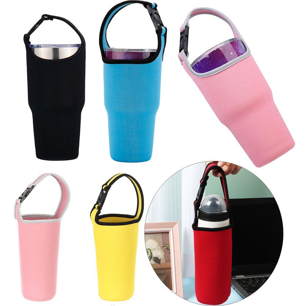 SPORE 30oz กระเป๋าเครื่องดื่มแบบพกพา Anti-Hot Tote กระเป๋าถ้วยกระเป๋า Carrier ขวดน้ํากระเป๋า - รูปที่ 7