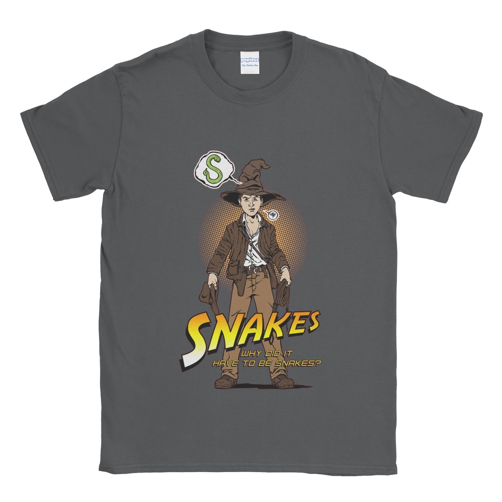เสื้อยืด Indiana Jones Snakes