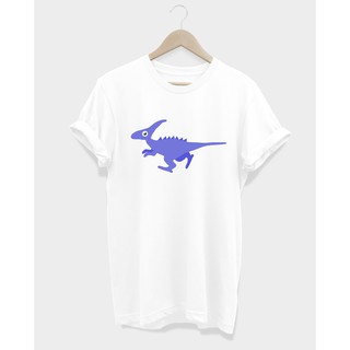 เสื้อยืด ลายไดโนเสาร์ สีม่วง "Dinosaur"