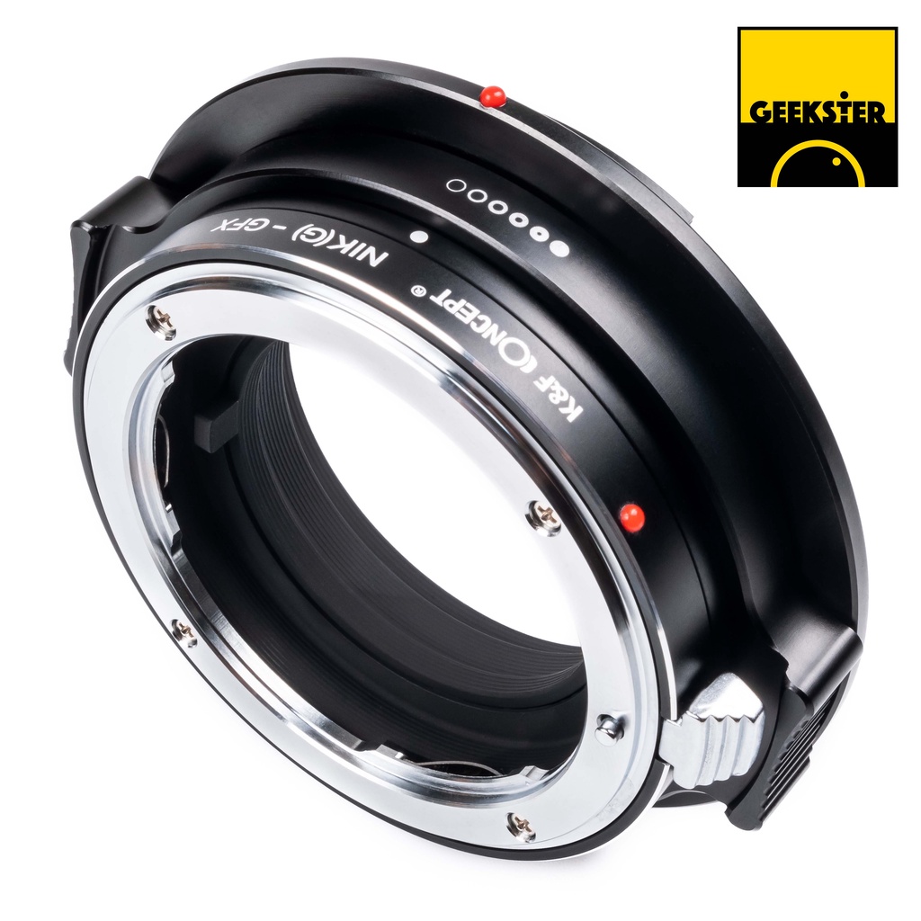 เมาท์แปลง K&F Nikon G - GFX Fuji ( NIK G -GFX / NIK F / ฟูจิ G Mount Camera Lens Adapter / GFX50S / GFX50R / GFX100