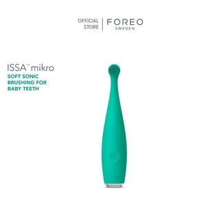 FOREO ISSA Mikro - Kiwi แปรงสีฟันไฟฟ้า ฟอริโอ้ อิซซ่าไมโคร สีเขียวกีวี่ (สำหรับเด็ก 0-5 ขวบ)