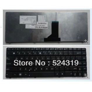 แป้นพิมพ์แล็ปท็อปใหม่สําหรับ ASUS X43B X43S X42J X43 K42 A42 K43 UL30 UL80 US รูปแบบ