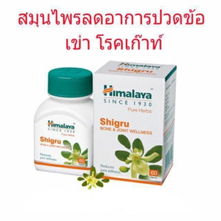 ลดการปวดข้อเข้า โรคเก๊าท์ ข้อบวม Himalaya Shigru