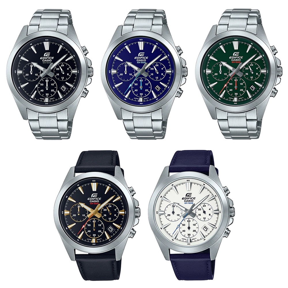 Casio Edificce นาฬิกาข้อมือผู้ชาย รุ่น EFV-630D-1A,EFV-630D-2A,EFV-630D-3A,EFV-630L-1 สินค้าใหม่ ของ